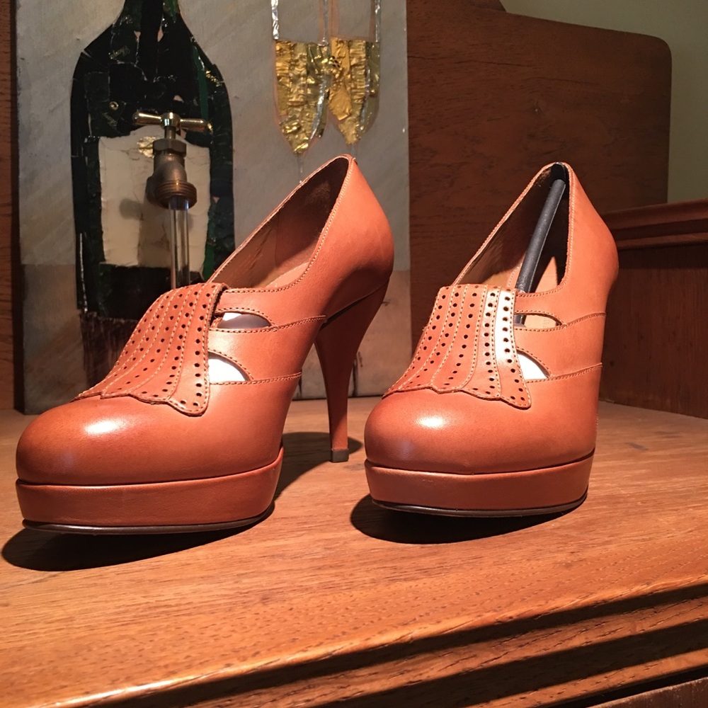 Anthropologie Kathy Platform Heels